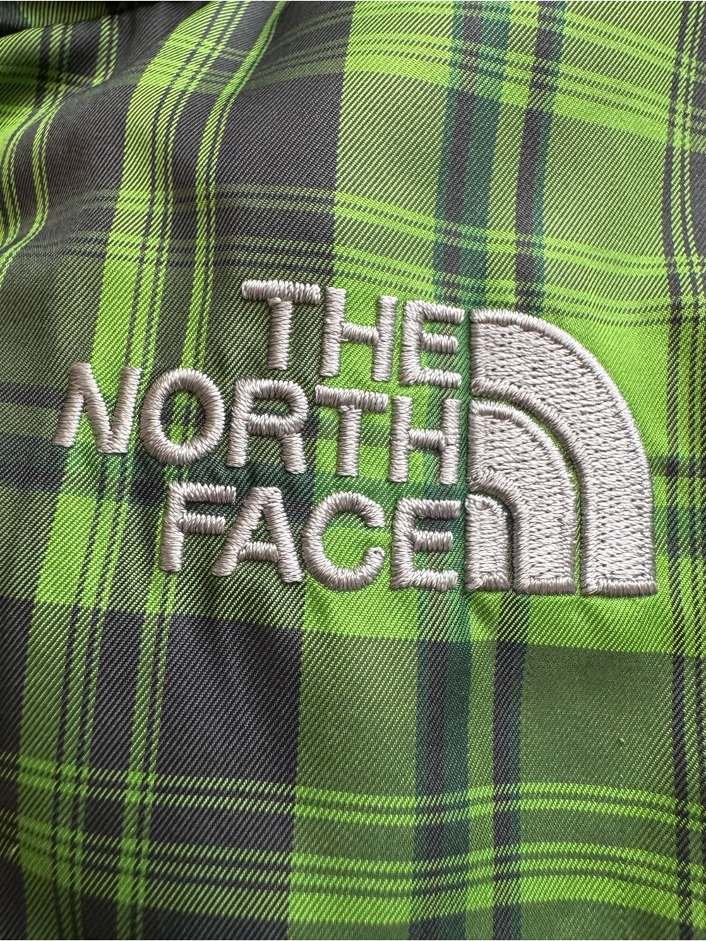 The North Face Reversible Puffer Down Fill Boys Coat Size Medium 550 Fill Puff